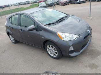  Salvage Toyota Prius c