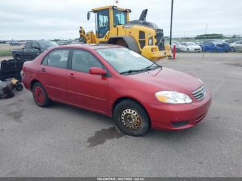  Salvage Toyota Corolla