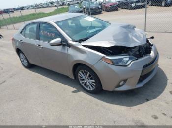  Salvage Toyota Corolla
