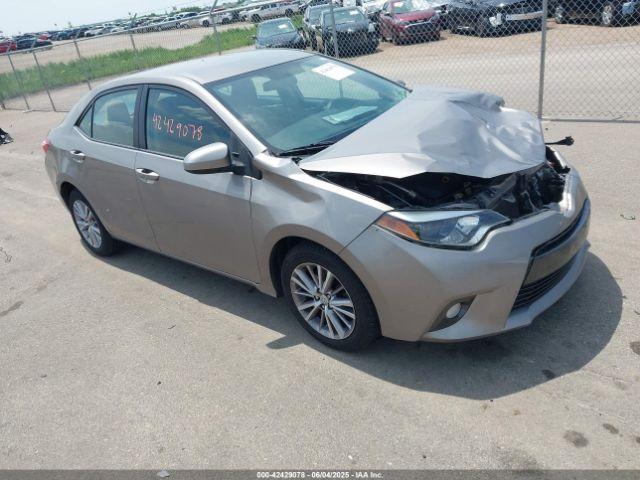  Salvage Toyota Corolla