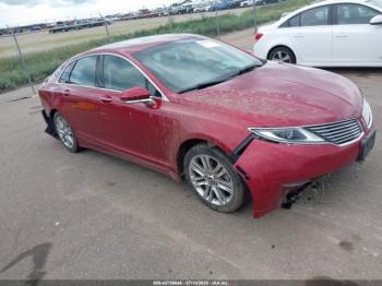 Salvage Lincoln MKZ Hybrid