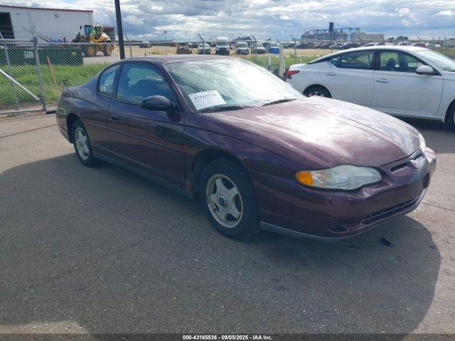  Salvage Chevrolet Monte Carlo