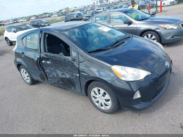  Salvage Toyota Prius c