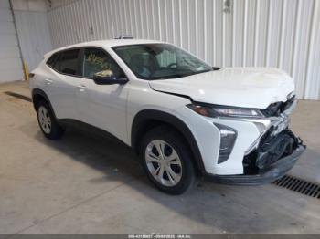  Salvage Chevrolet Trax