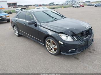  Salvage Mercedes-Benz E-Class