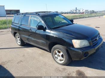  Salvage Toyota Highlander