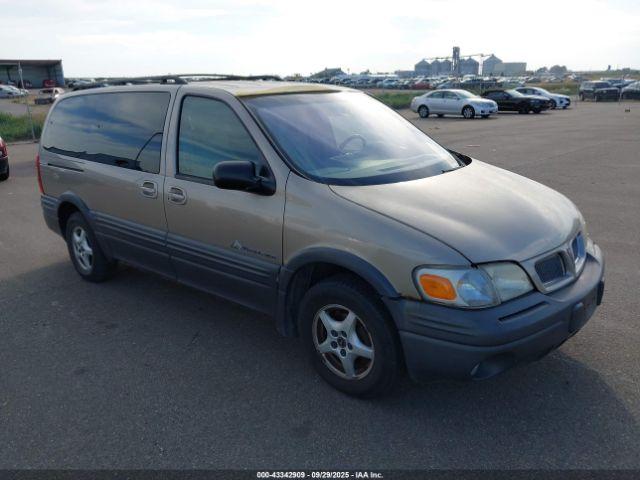  Salvage Pontiac Montana