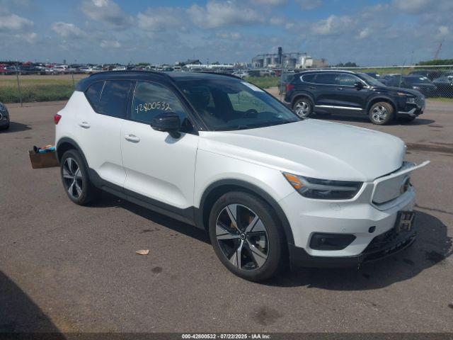  Salvage Volvo Xc40 Recharge Pure Electr