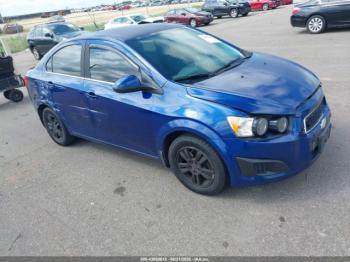  Salvage Chevrolet Sonic
