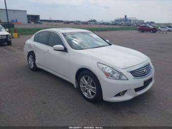  Salvage INFINITI G37x