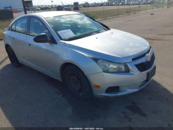 Salvage Chevrolet Cruze