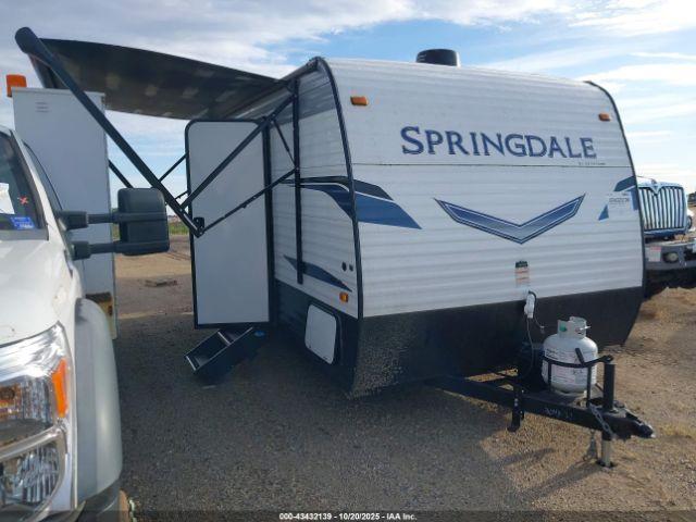  Salvage Keystone Springdale 1800bh Travel 