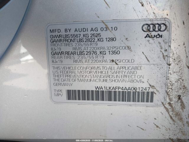 Audi Q5 3.2 Premium Image 12
