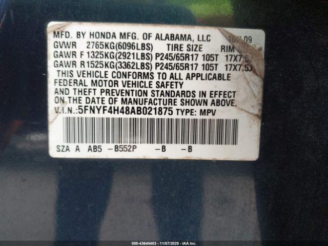 Honda Pilot Ex Image 5