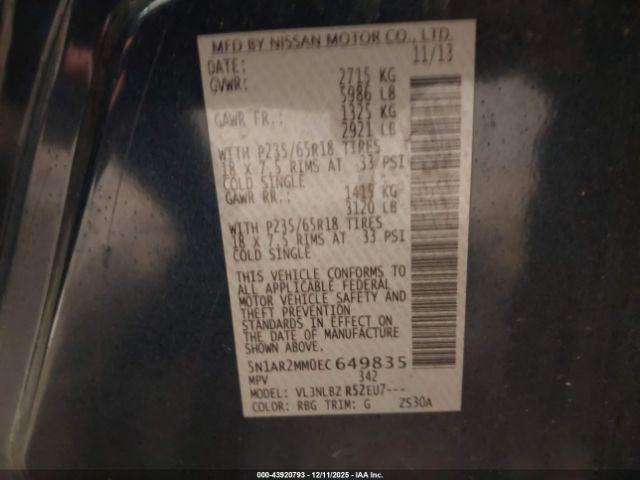 Nissan Pathfinder S Image 8