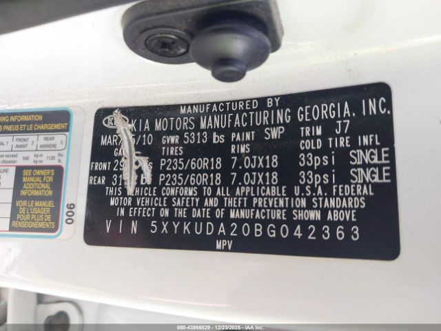 Kia Sorento Ex V6 Image 6