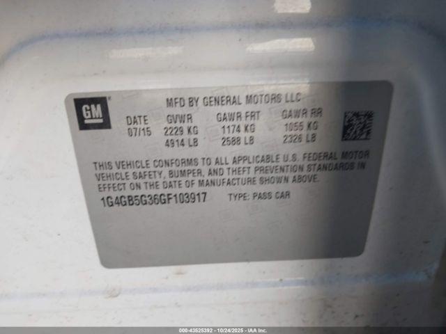 Buick LaCrosse Leather Image 6