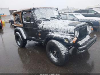  Salvage Jeep Wrangler