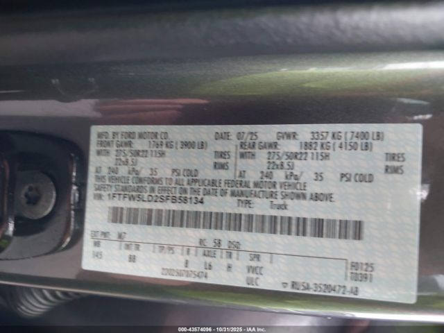 Ford F-150 Lariat Image 2