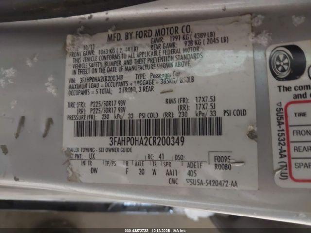 Ford Fusion Se Image 6