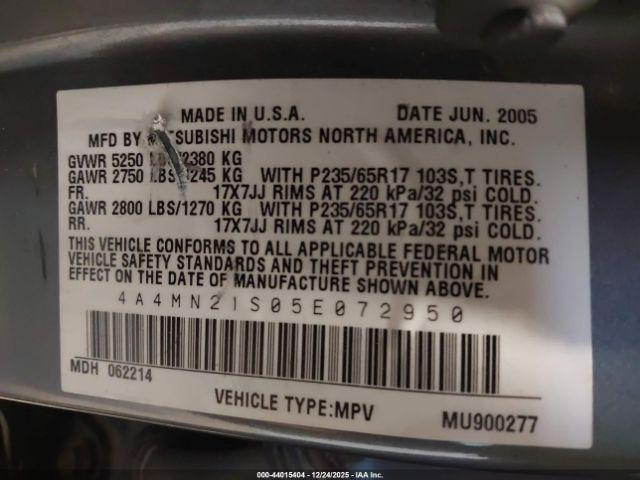 Mitsubishi Endeavor Ls Image 2