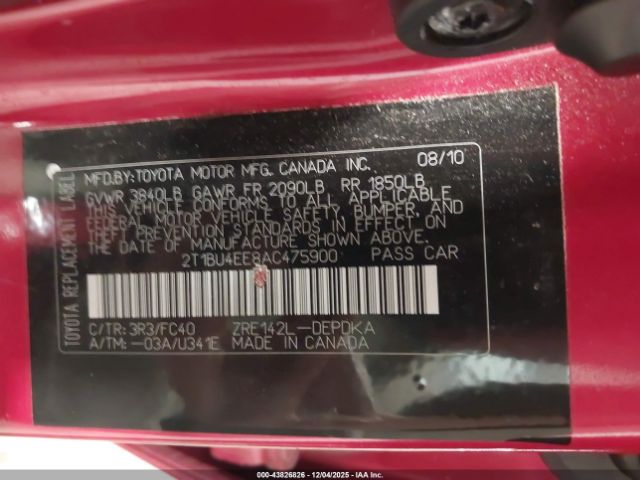 Toyota Corolla Le Image 6