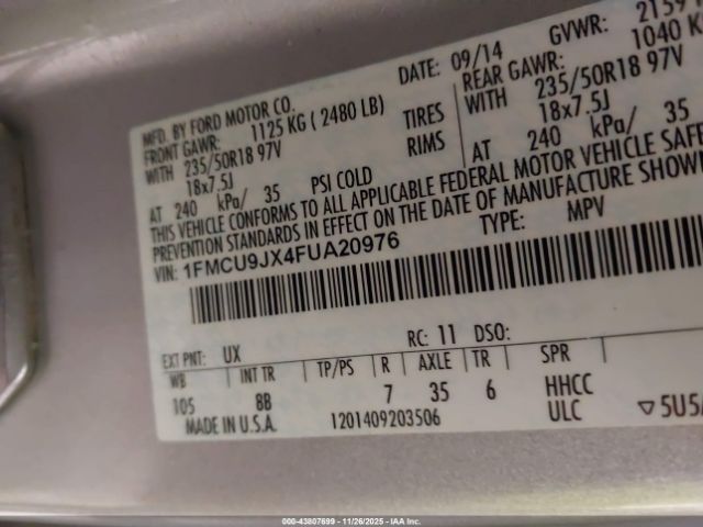 Ford Escape Titanium Image 6