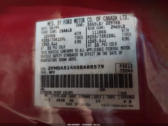 Ford Windstar Wagon Image 3