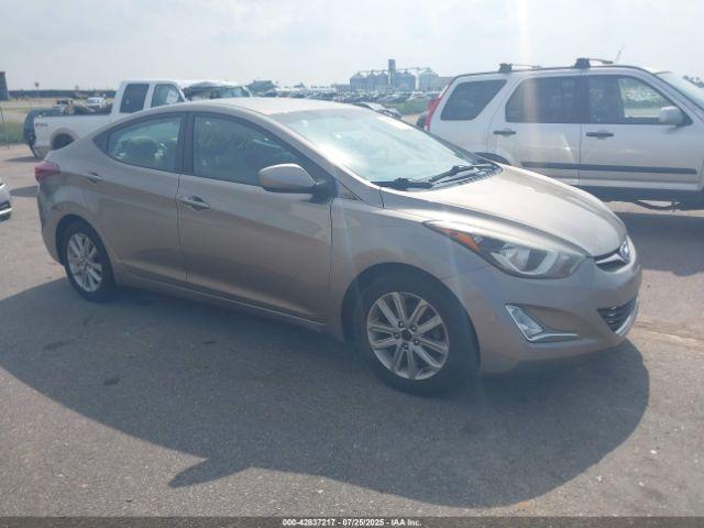  Salvage Hyundai ELANTRA
