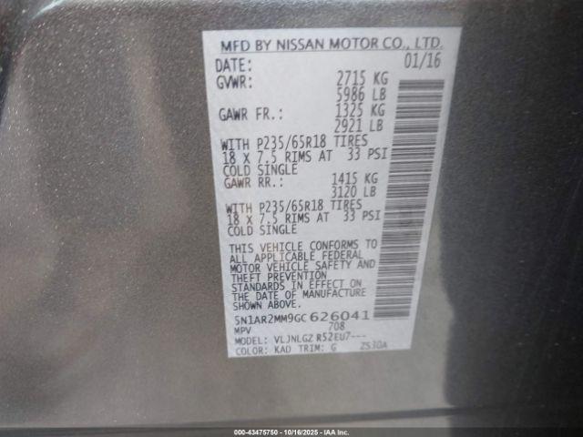 Nissan Pathfinder Sl Image 10