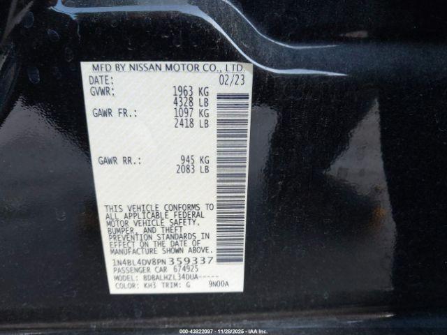 Nissan Altima Sv Fwd Image 13