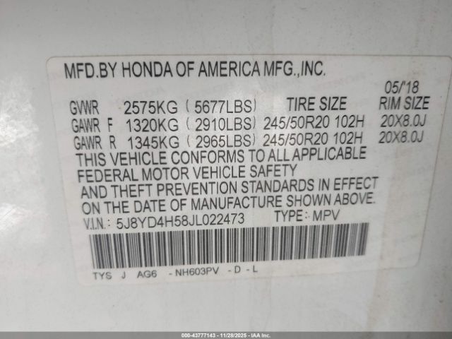 Acura MDX Technology Package   Acurawatch Plus Pkg Image 13