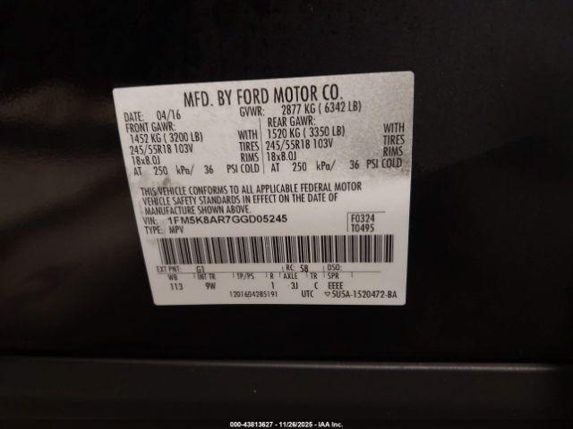 Ford Utility Police Intercepto Image 15