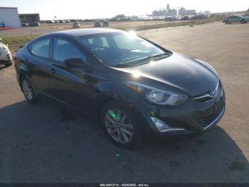  Salvage Hyundai ELANTRA