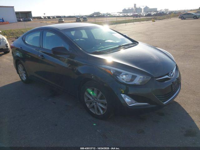  Salvage Hyundai ELANTRA