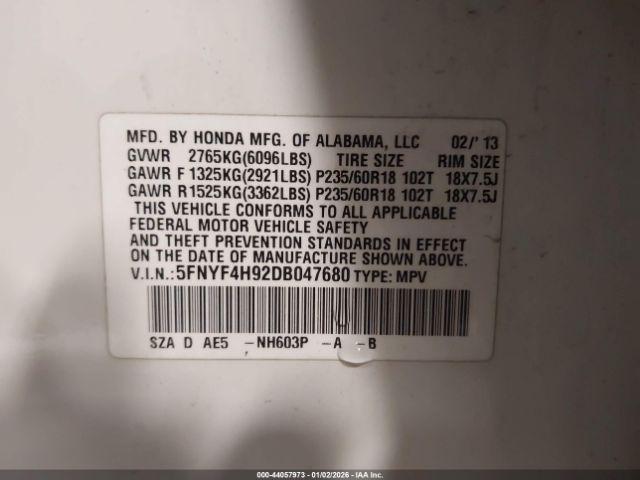 Honda Pilot Touring Image 10