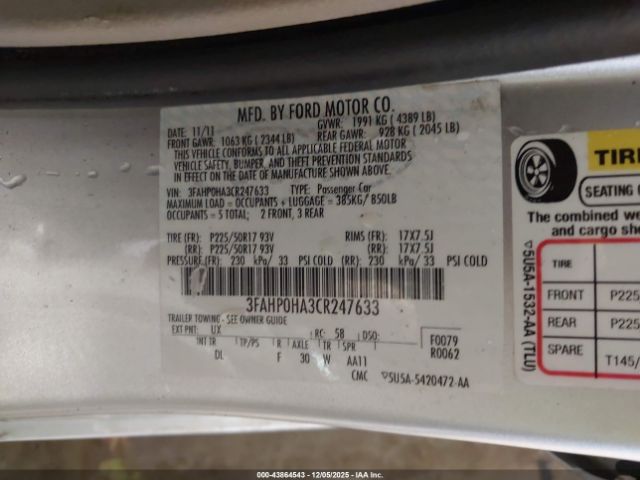 Ford Fusion Se Image 11