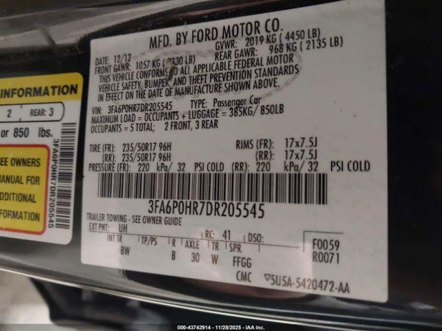 Ford Fusion Se Image 14