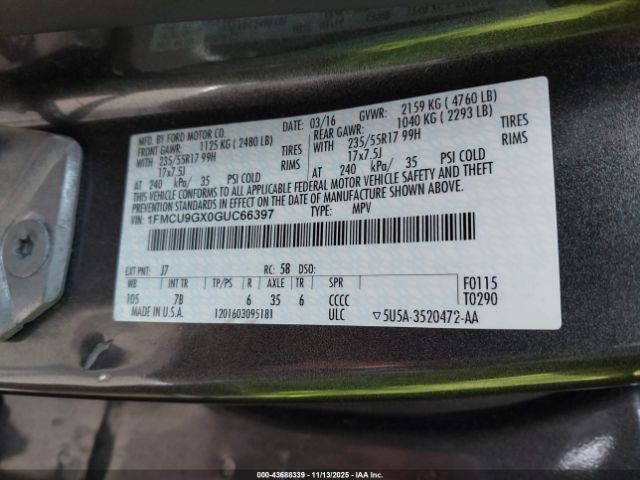 Ford Escape Se Image 8