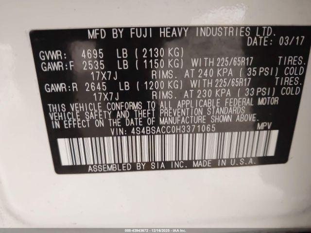 Subaru Outback 2.5i Premium Image 10