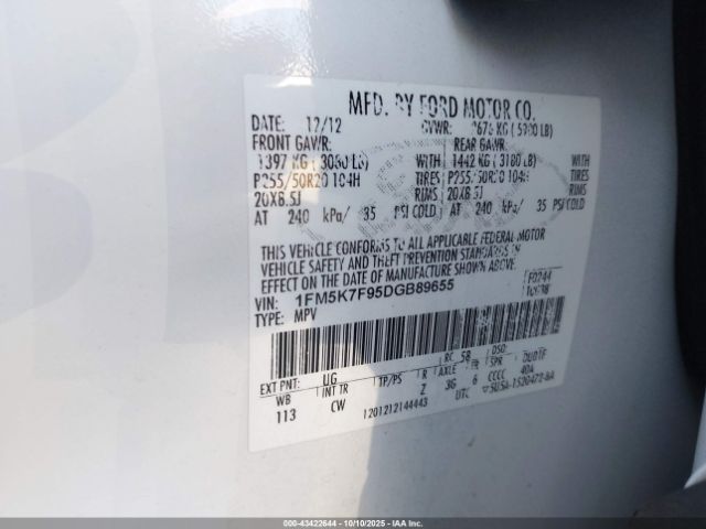 Ford Explorer Limited Image 9