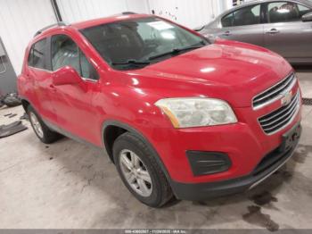  Salvage Chevrolet Trax