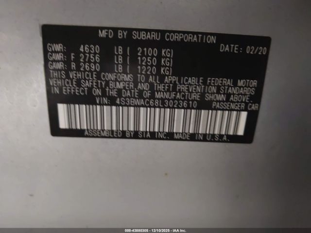 Subaru Legacy Premium Image 9