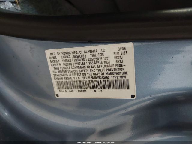 Honda Odyssey Ex Image 6