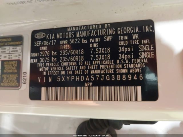 Kia Sorento 3.3l Ex Image 8