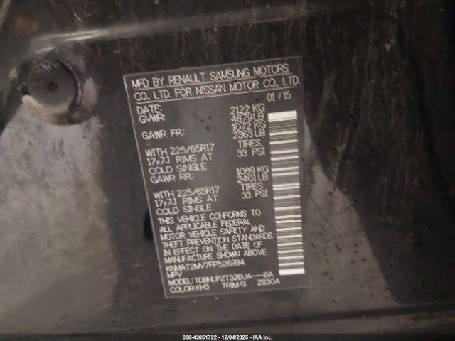 Nissan Rogue S Image 8