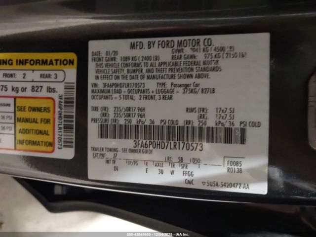 Ford Fusion Se Image 12