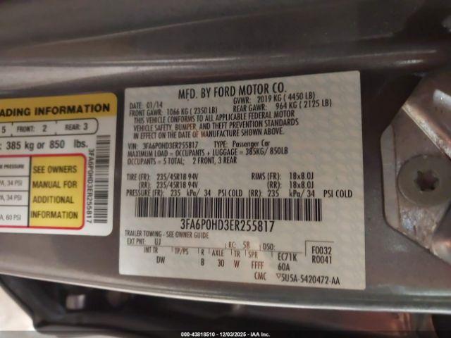 Ford Fusion Se Image 15