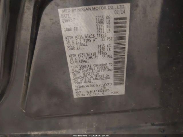 Nissan Pathfinder Sv Image 7