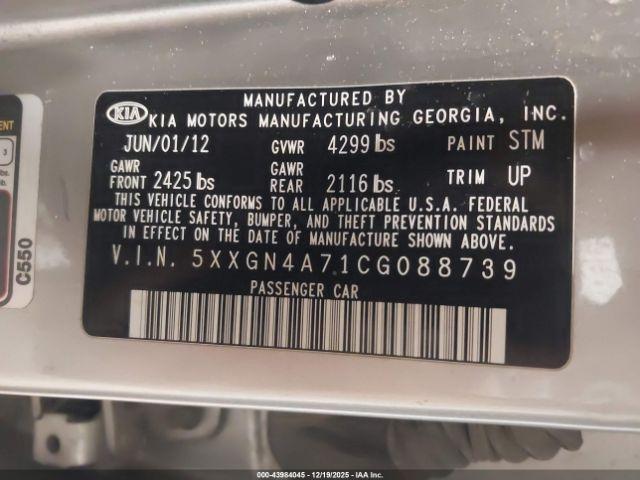 Kia Optima Ex Image 3